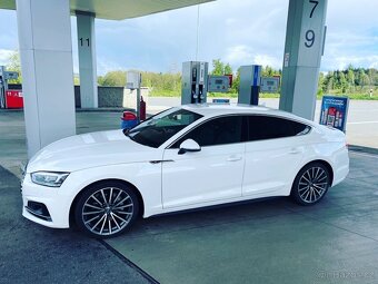 Audi A5 S line Quattro 140 kw 2017 bílá metalíza