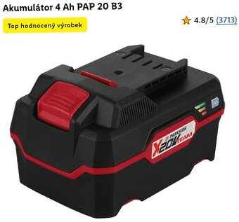 Akumulátor Parkside 4ah PAP20 B3 nový