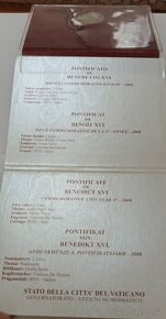 Pamětní 2 euro Vatikán 2008 papež Benedict XVI.