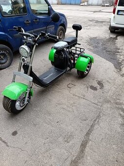 Tříkolka 2000W dvoumístná Nová