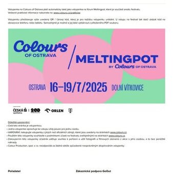 Colours of Ostrava 2025