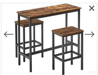 jídelní set, barový set, bistro set, stul a židle