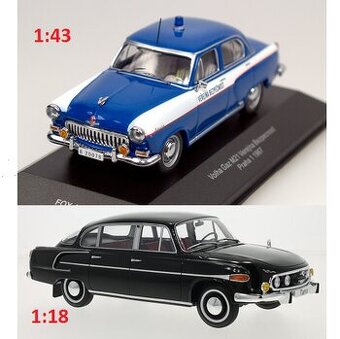 Volha 21 Veřejná Bezpečnost 1:43 za Tatra 603-1:18