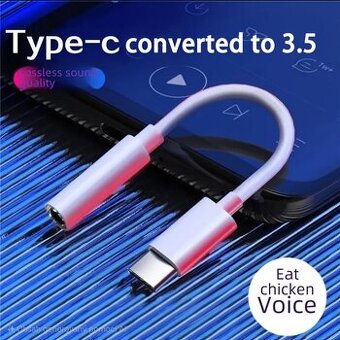 Redukce z USB-C na Jack 3,5mm pro sluchátka