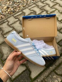Adidas Originals Gazelle Sky Blue Modrá, 39 1/3, 40 2/3