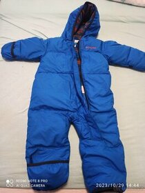 Zimní kombinéza Columbia 12-18 měsíců, modrá