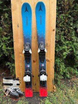 Set dětské lyže Atomic 90 a dětské lyžáky Dalbello 19,5