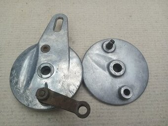 ČZ 125 B, T; 150 C - brzdové štíty.