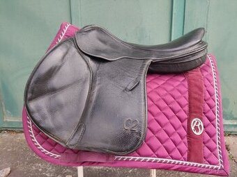 Prodám/vyměním skokové sedlo Baloun C2 17,5"/vyměnitelná