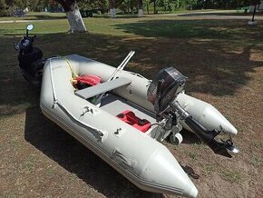 nafukovací člun 3 metry s motorem 5 hp