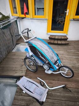 Chariot CX1 kolečka, běžecké kolo, miminkovník, příj kola