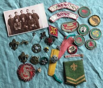 Skaut Junák odznaky nášivky