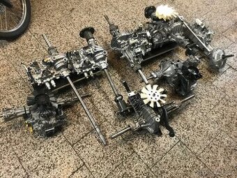 Hydrostatická převodovka, hydropřevodovka, zahradní traktor