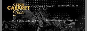 Czech cabaret show- 27.12. Praha
