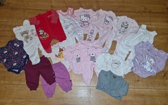 Set oblečení 0-7 měsíců celkem 25 ks