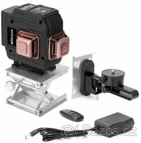 Samonivelační křížový laser 3D nivelak AKCE