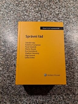 Správní řád - K. Frumarová, Mal. Škurek, Z. Fiala