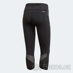 ADIDAS Dvoje dámské 3/4 legíny se síťovinou vel: M