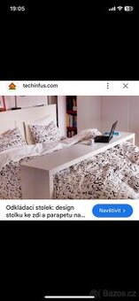 Stolek servirovaci, pracovni Malm, ikea - 1