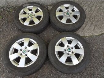 Škoda Octavia II. – zimní kola (disky+pneu 195/65 R15)