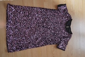 Flitrové šaty vel. 170