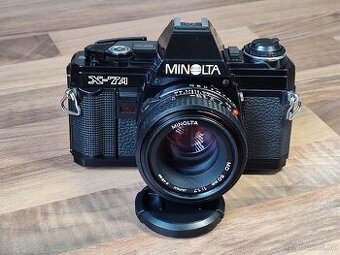 Minolta X-7A + objektiv MD 50/1.7