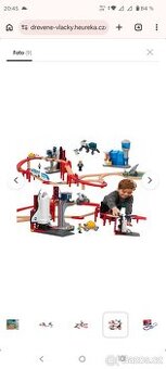 Playtive dřevěná vláčkodráha