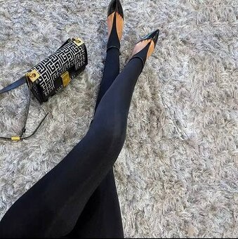 Dámské černé legíny styl a dokonalý střih