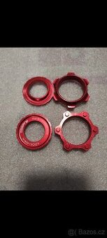 Redukce kotoučů ze šesti děr na centralok.