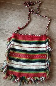 Vlněná ručně tkaná taška