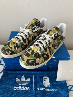 Adidas STAN Smith X Bape sneakers tenisky EU44