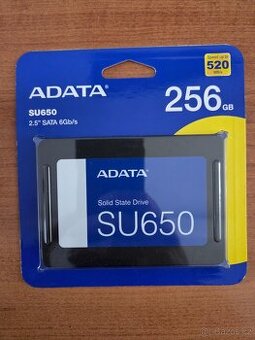 Adata su650 256gb nove/prodejna