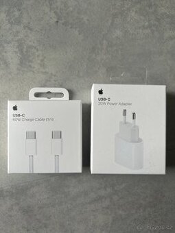 Apple USB-C 60W Charge Cable (1m), USB-C 20W Power Adapter