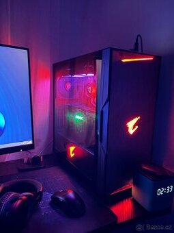 Herní Pc RTX 5070Ti i5 14600KF 32gb ddr5 1tb 4k monitor