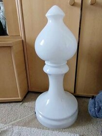 Retro lampa šachová figurka střelce - 1