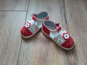Holčičí kožené letní sandály/boty