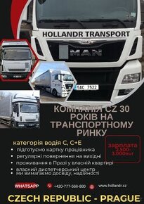 ŘIDIČ C+E Iveco 12 tun