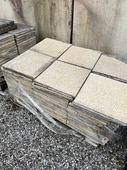 Dlažba vymývaná 3cm cca 200ks - použitá (vapka)