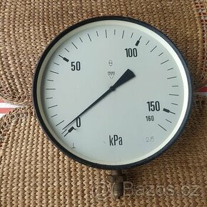 Prodám manometr průměr 250 mm - 1