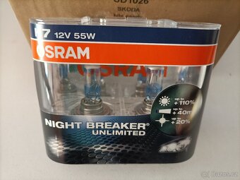 Žárovky H7 Osram night breaker