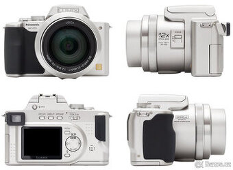 Panasonic lumix dmc-fz20 + brasna, karta opticky zoom 12x