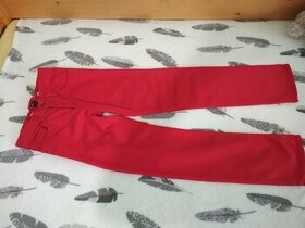 Dívčí červené rifle zn. H&M