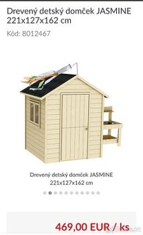 Predávame záhradni domek nová zabaleni 8000
