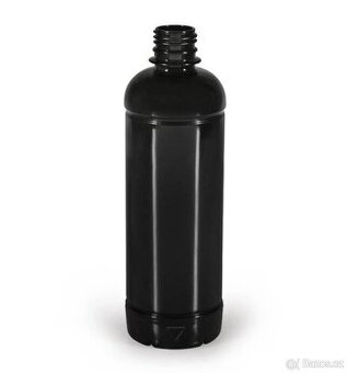PET láhev 500ml černá