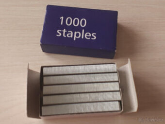 Sponky do sešívačky 12 x 6 mm, 1000 ks - 1