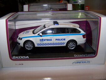 Škoda Octavia III Combi 2013 Městská Policie Ostrava 1/43 mo