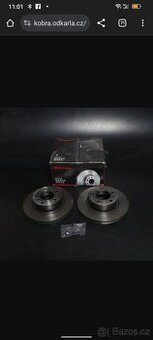 Brzdové kotouče brembo BMW