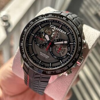 Graham, model Silverstone RS Skeleton, originál hodinky