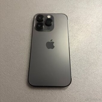 iPhone 14 Pro 256GB černý, bez škrábance, rok záruka