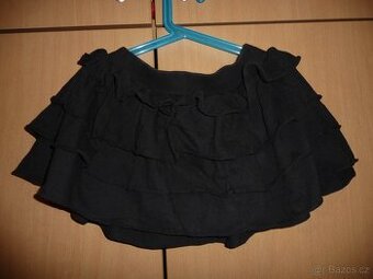 Černá sukně Sophie na 9-10L- vel.140